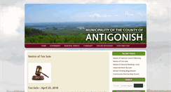 Desktop Screenshot of antigonishcounty.ns.ca